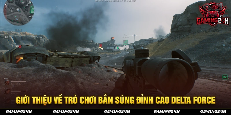 Giới thiệu về trò chơi bắn súng gây bão trên thị trường Delta Force