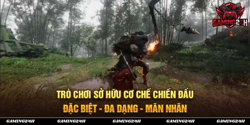 Where Winds Meet sở hữu cơ chế chiến đấu đa dạng, đặc biệt và mãn nhãn
